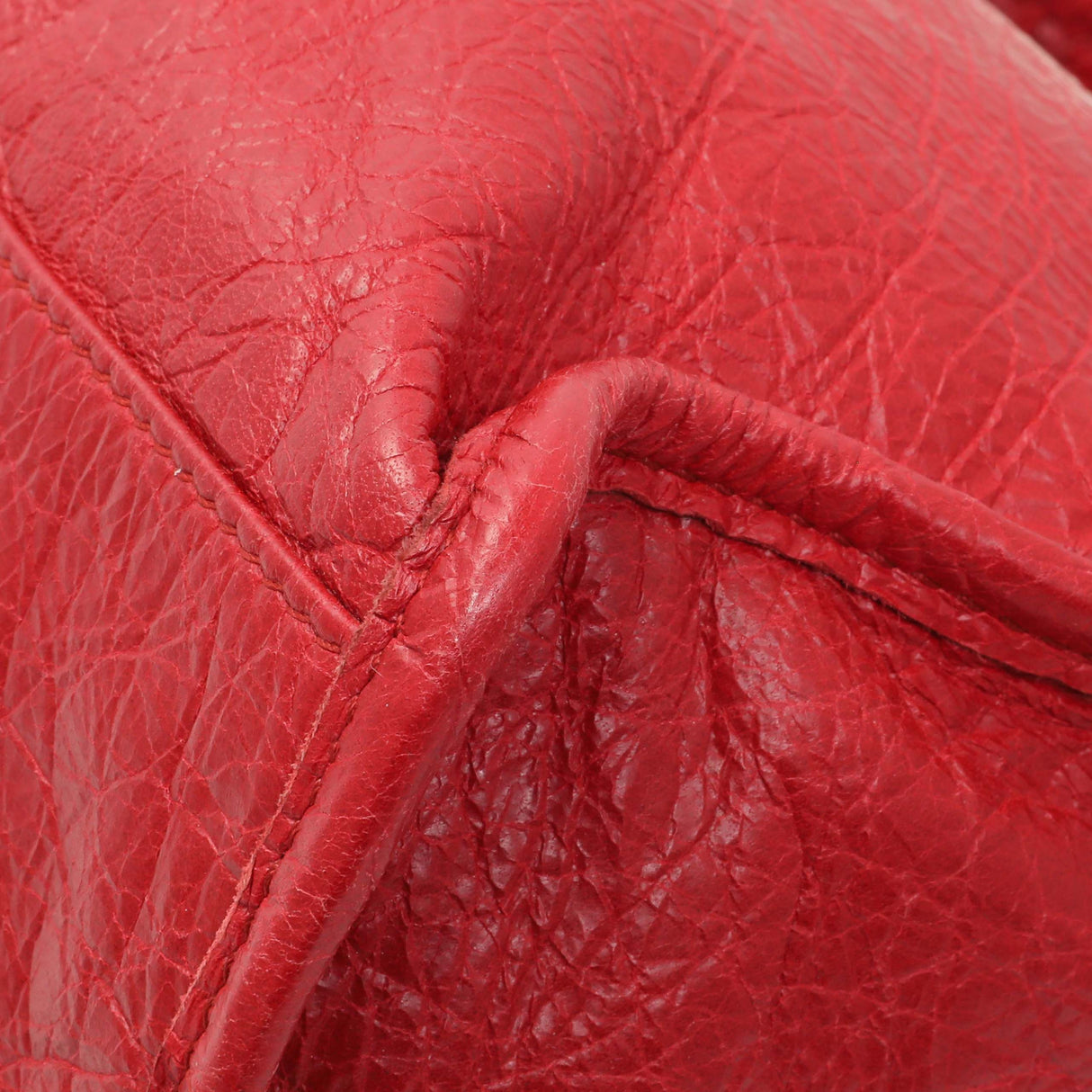 Balenciaga Red Agneau Classic Hardware S City Handbags Balenciaga