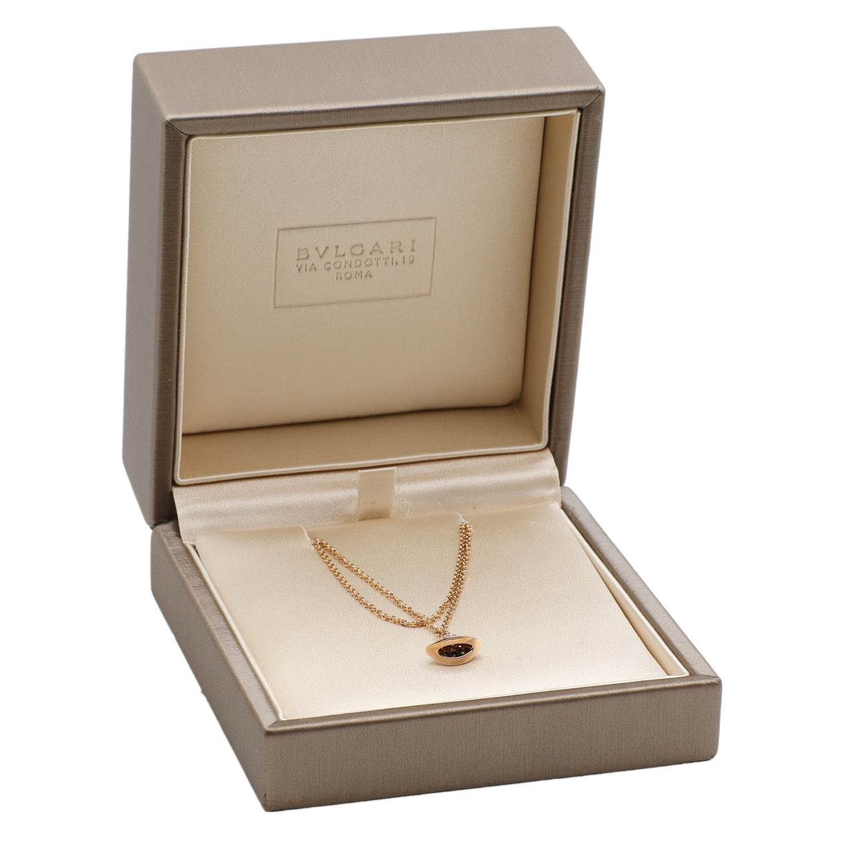 Bulgari 18K Rose Gold Diamond Divas' Dream Bracelet Designer Jewellery Bulgari