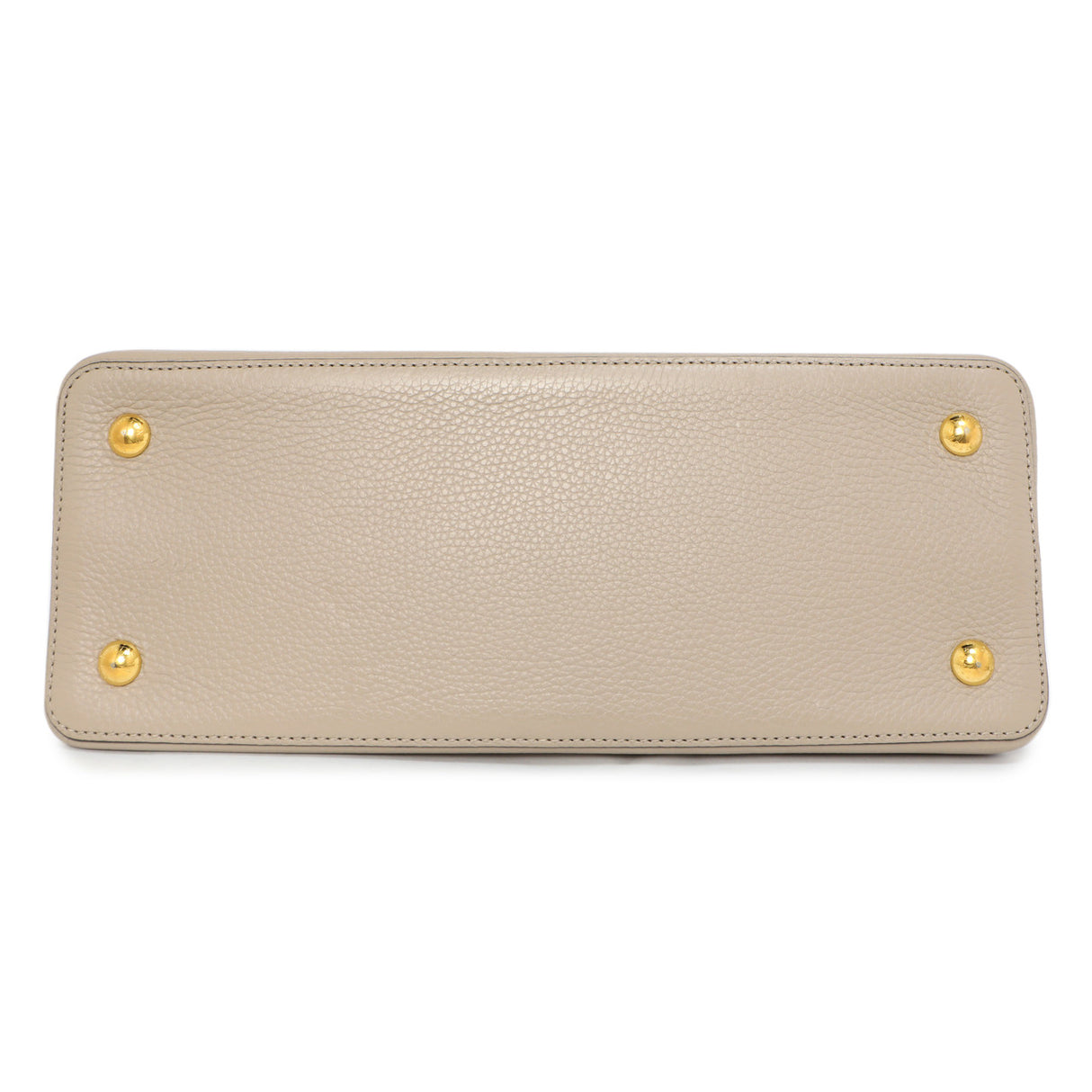 Louis Vuitton Galet Taurillon Leather Capucines MM Handbags Louis Vuitton