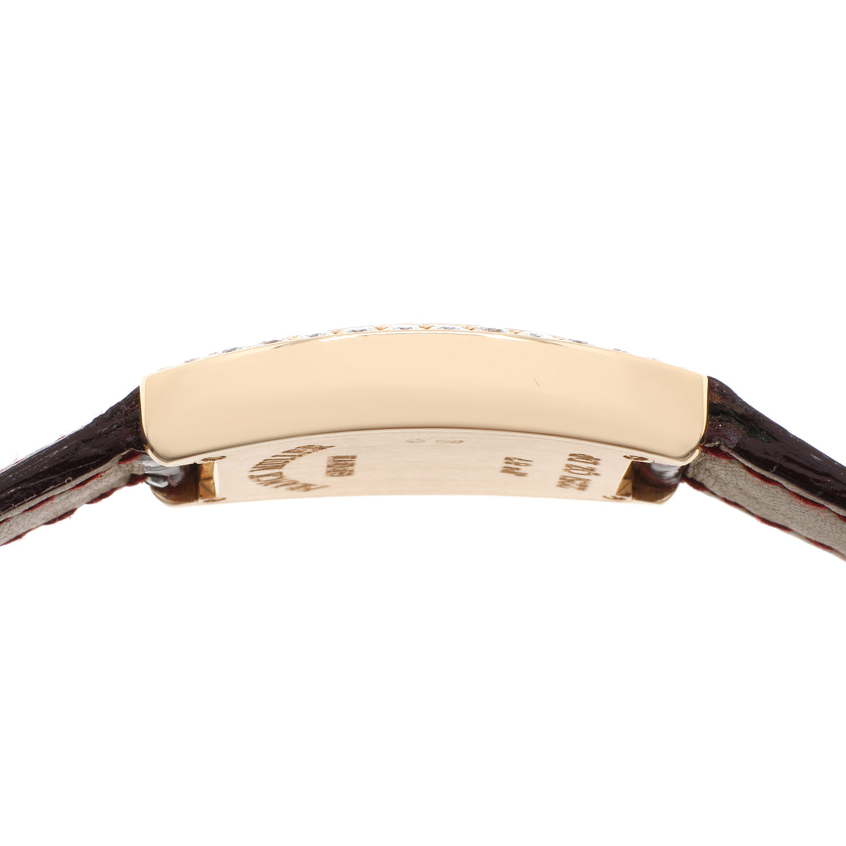 Franck Muller 18K Rose Gold Diamond Cintree Curvex 2251 QZ DP Watches Franck Muller