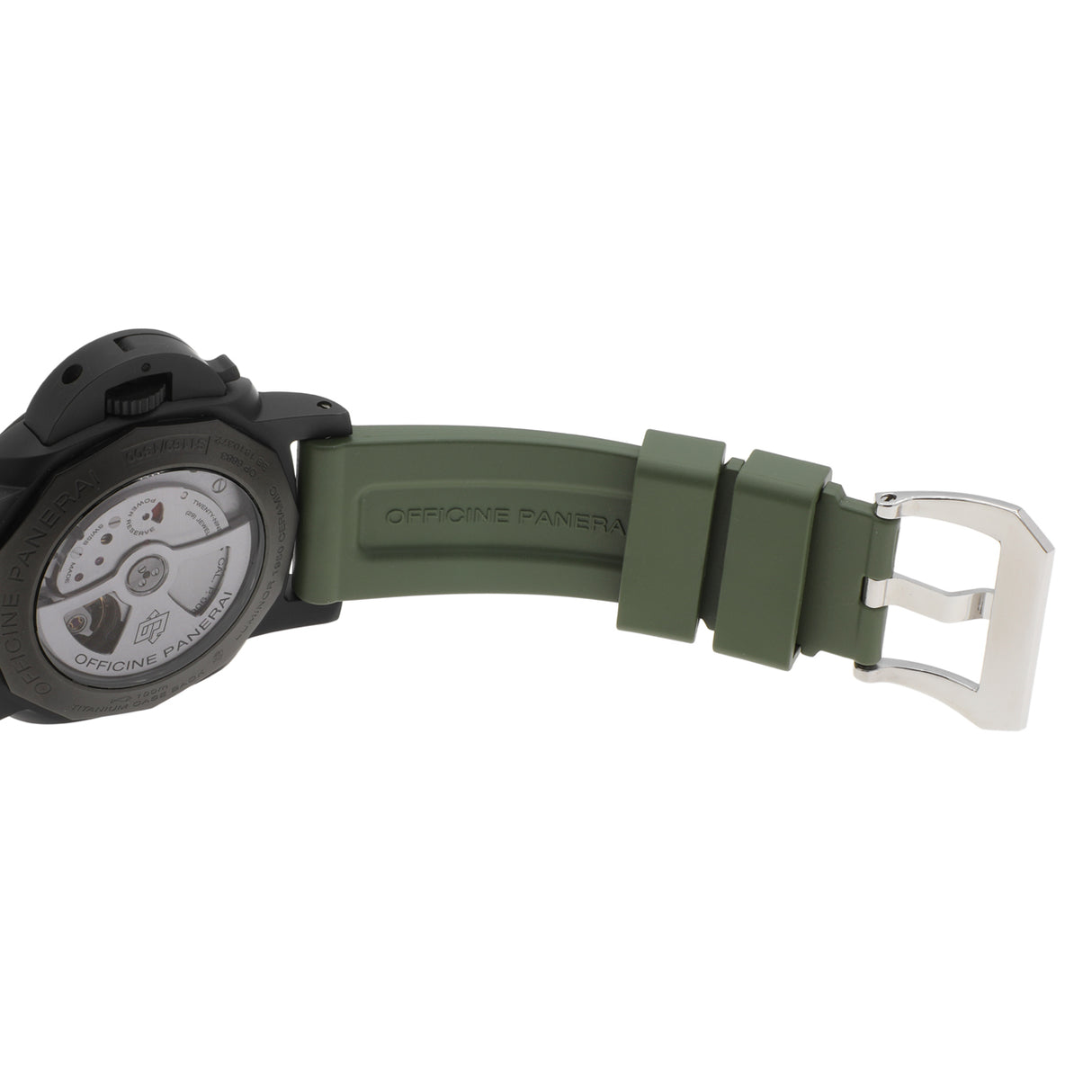 Panerai Black Ceramic Luminor 1950 3 Days GMT PAM00441 Watches Panerai