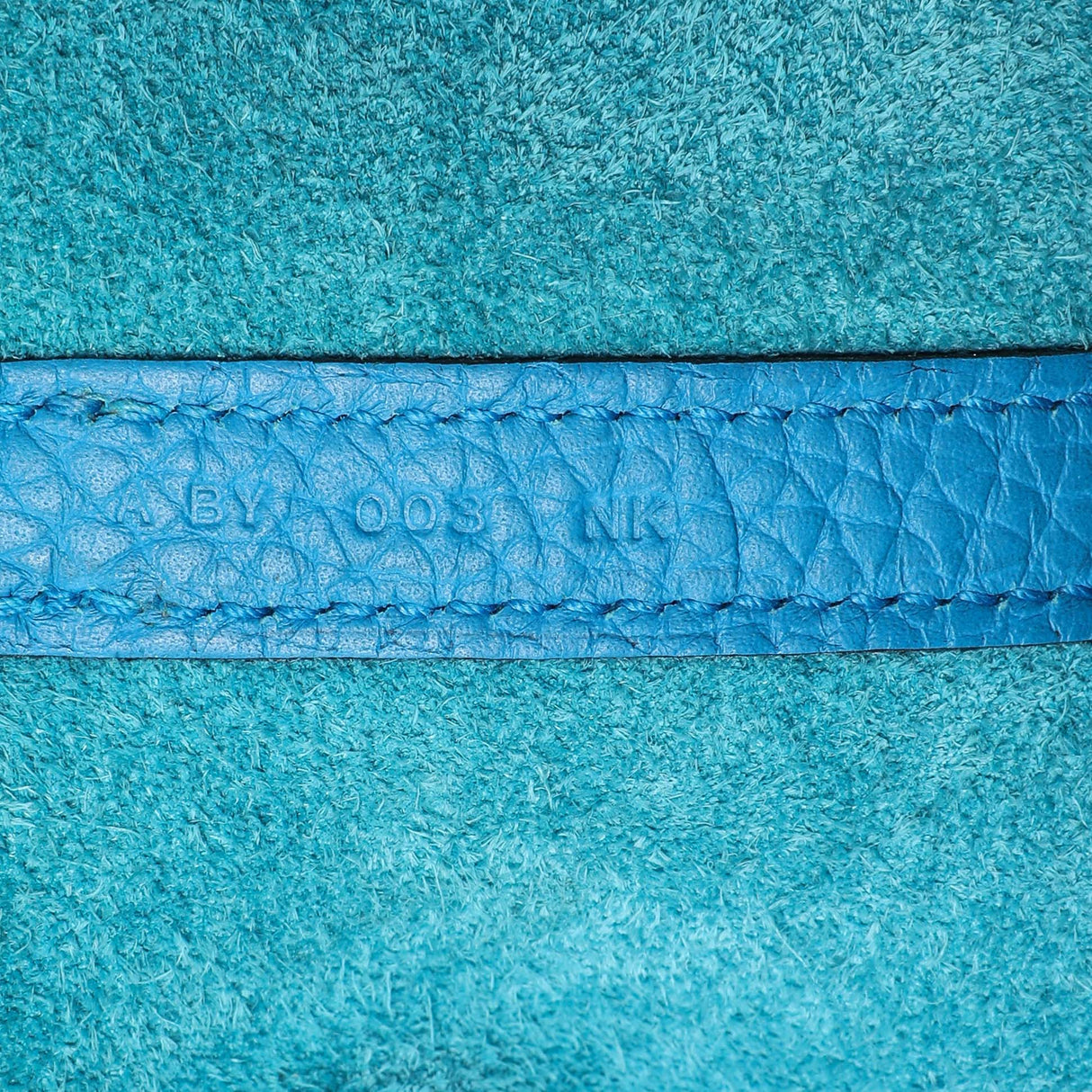 Hermes Bleu Zanzibar Clemence Picotin Lock 18 PM Handbags Hermes