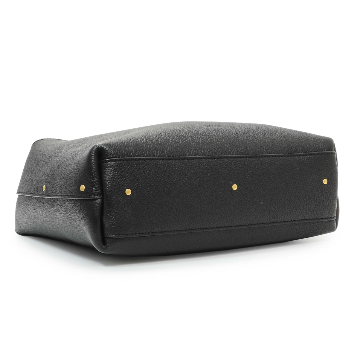 Chloe Black Grained Calfskin Marcie Hobo Handbags Chloe