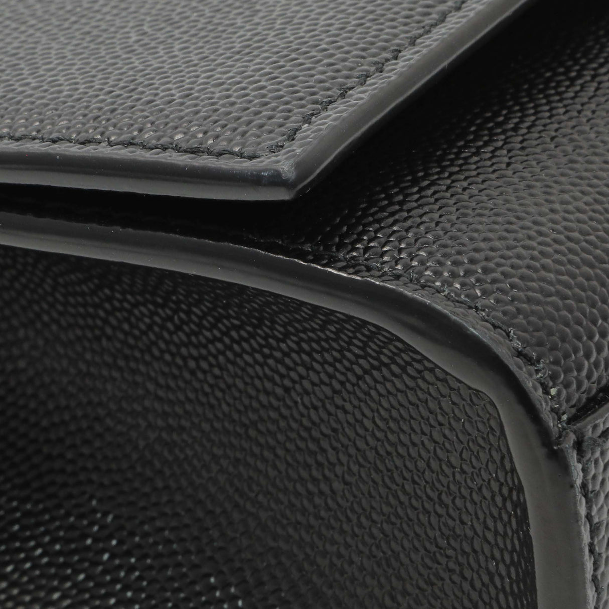 Saint Laurent Black Grain De Poudre Small Monogram Kate Satchel Handbags Saint Laurent