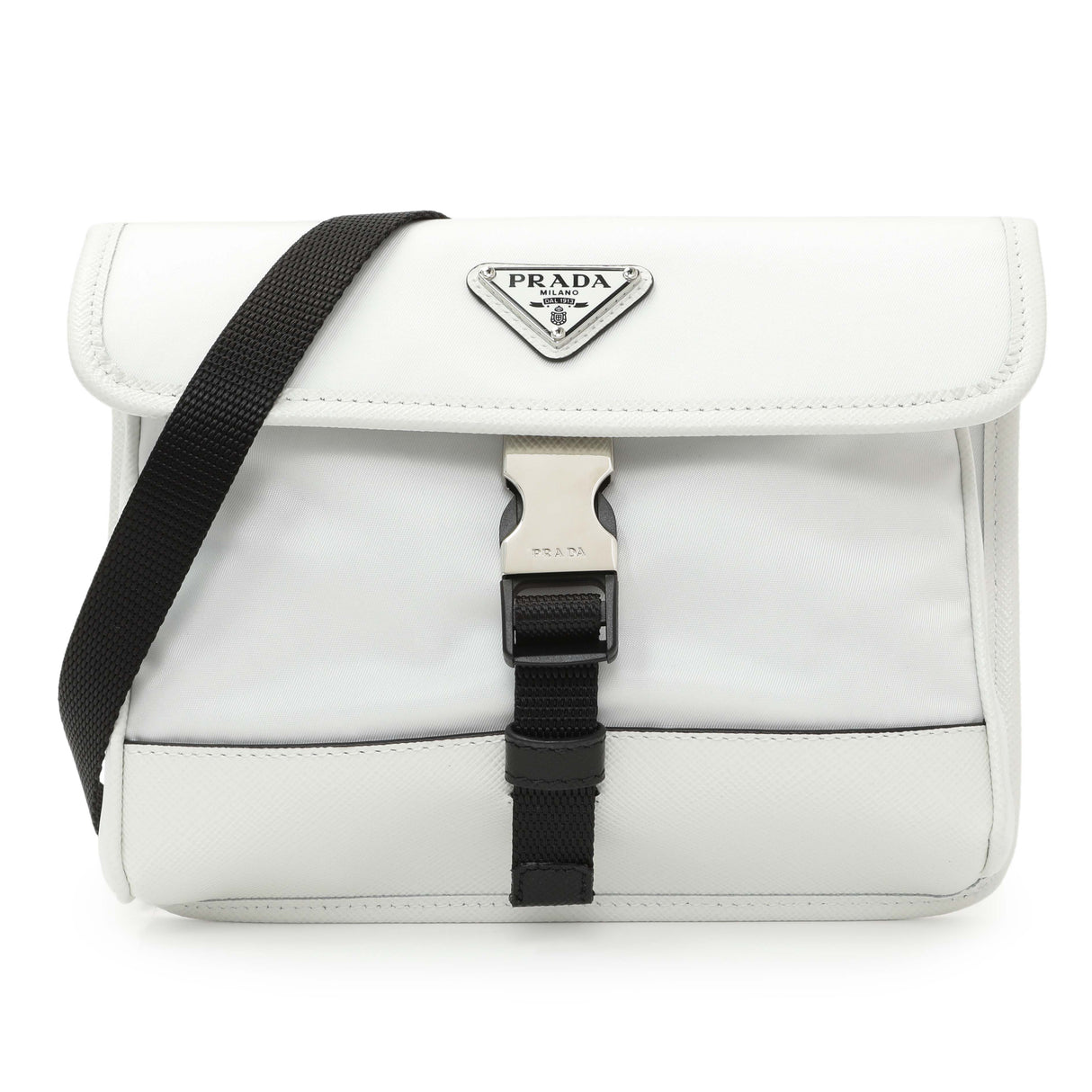 Prada White Re-Nylon Smartphone Case Handbags Prada