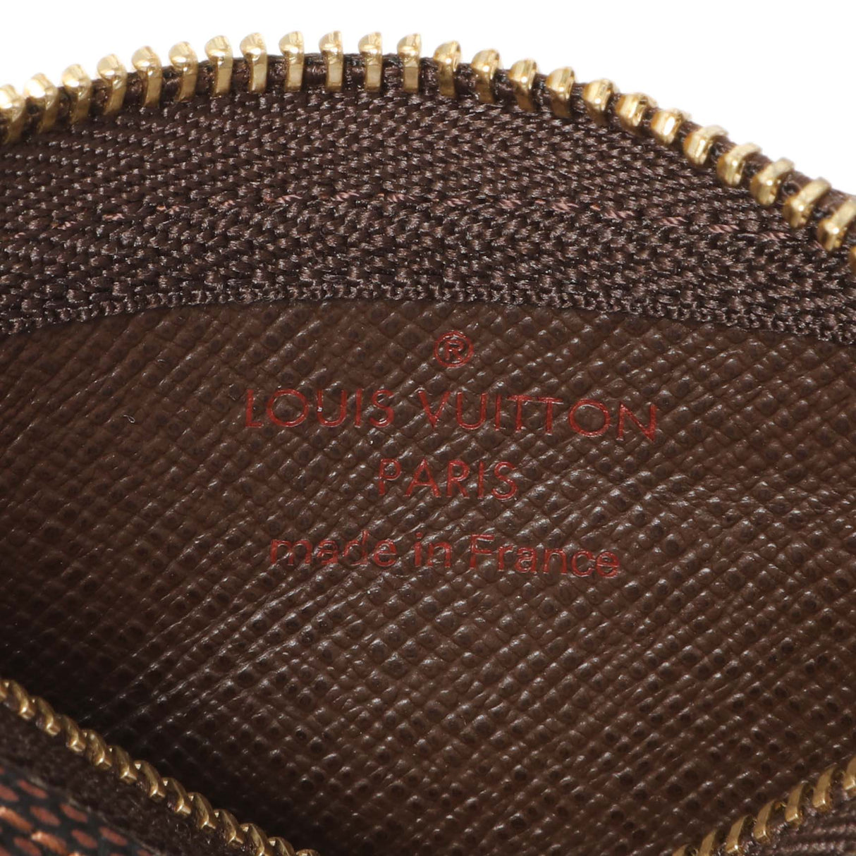Louis Vuitton Damier Ebene Key Pouch Accessories Louis Vuitton