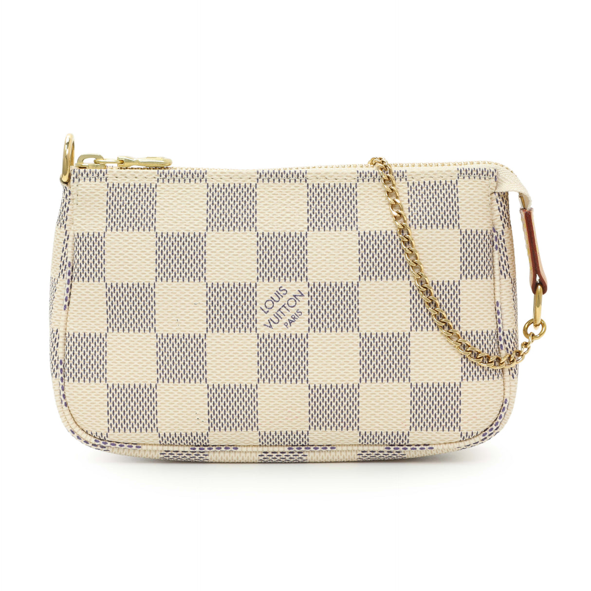 Louis Vuitton Damier Azur Mini Pochette Accessories Handbags Louis Vuitton