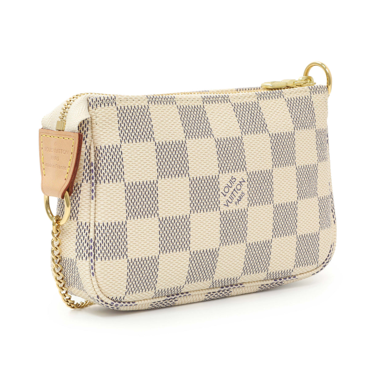 Louis Vuitton Damier Azur Mini Pochette Accessories Handbags Louis Vuitton