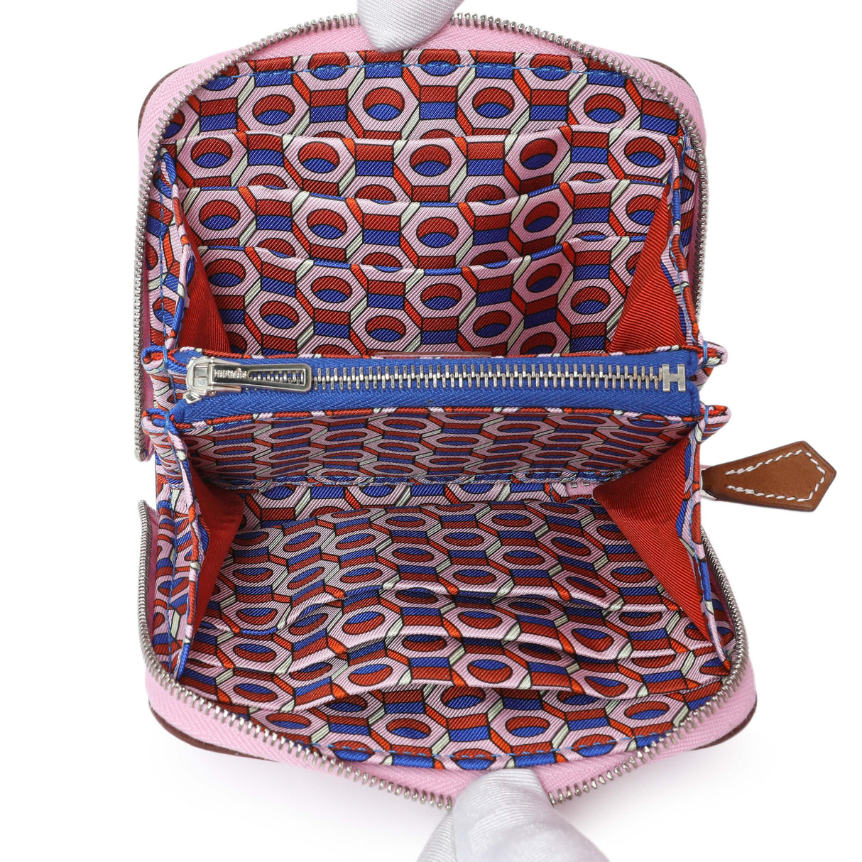 Hermes Epsom Silk'In Compact Wallet