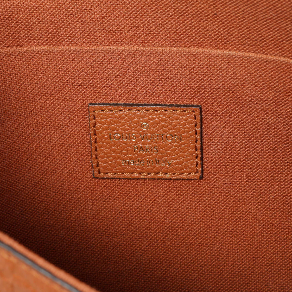 Louis Vuitton Cognac Empreinte Pochette Felicie Chain Wallet Handbags Louis Vuitton