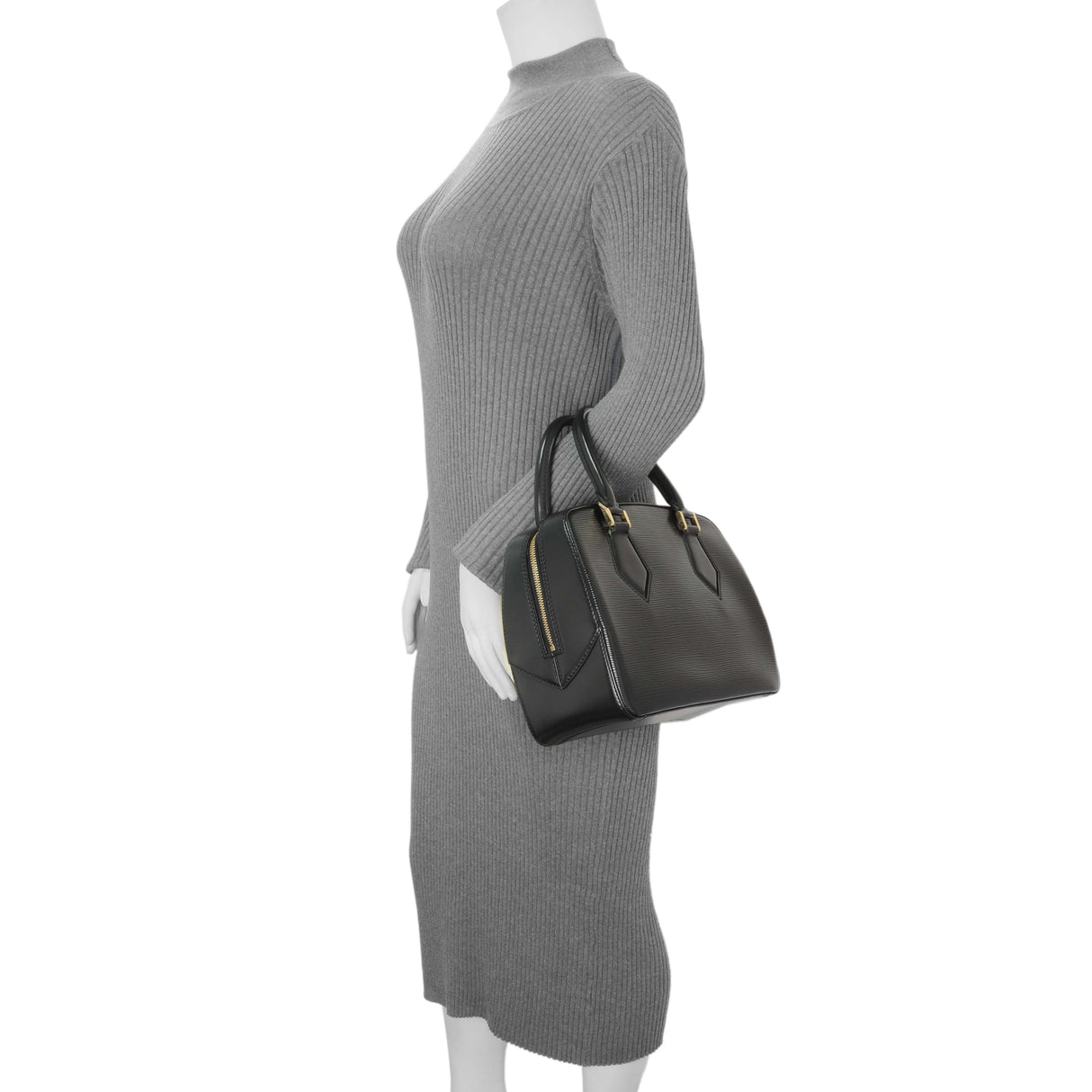 Louis Vuitton Black Epi Sablons Handbags Louis Vuitton