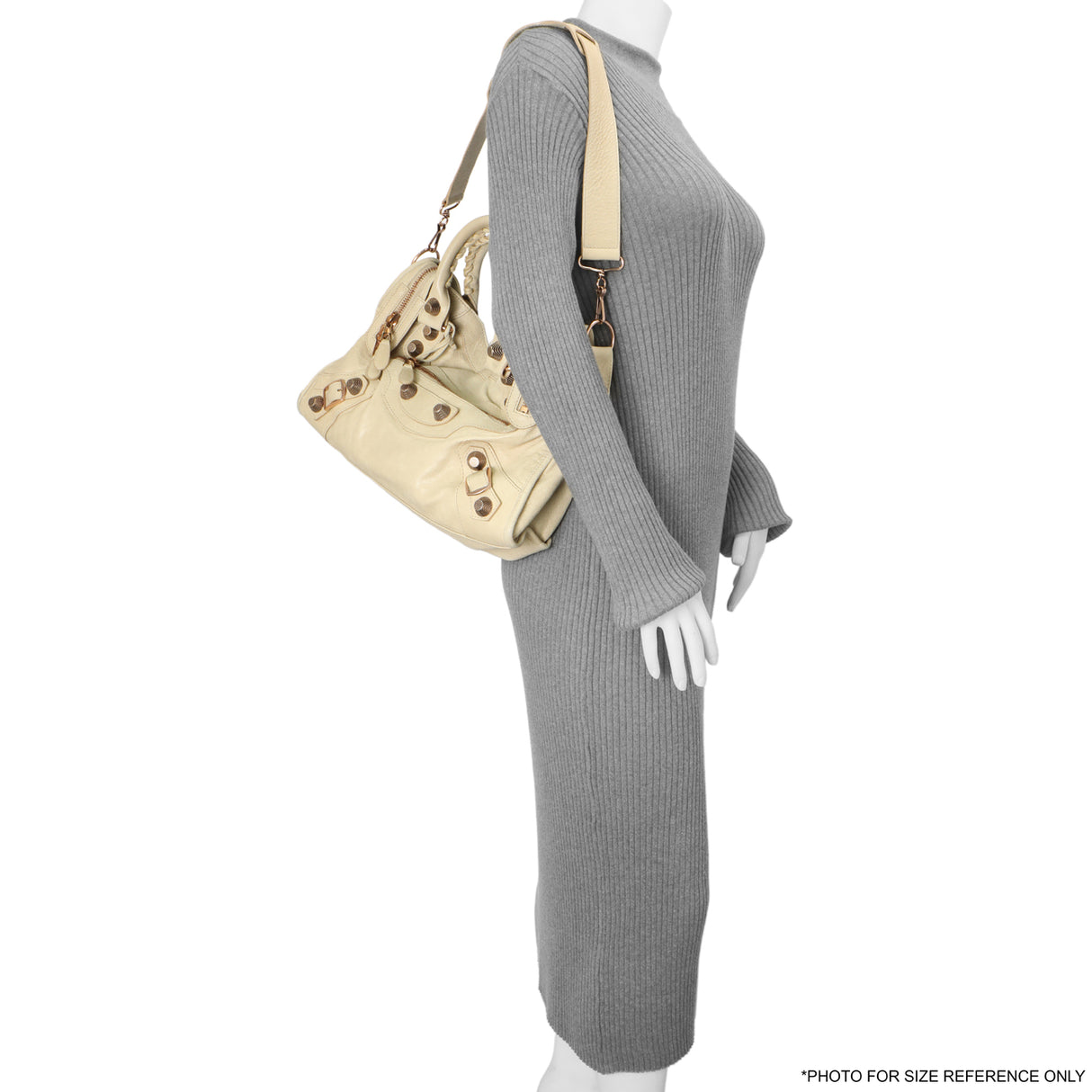 Balenciaga Beige Lambskin Giant 21 City Handbags Balenciaga