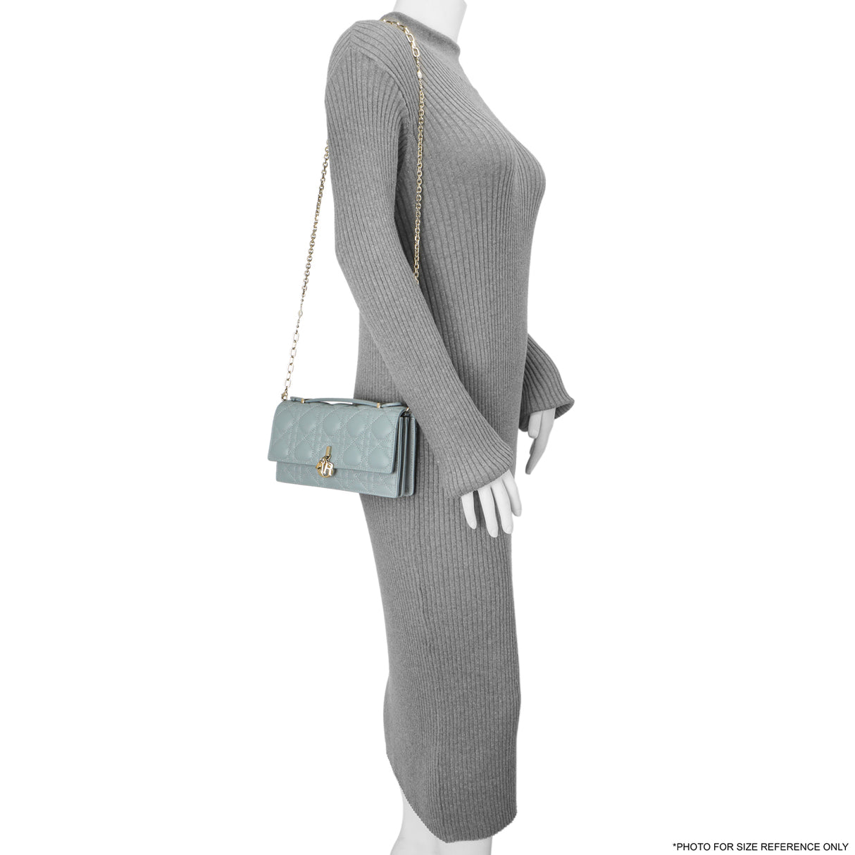 Christian Dior Cloud Blue Lambskin Mini Miss Dior Handbags Christian Dior