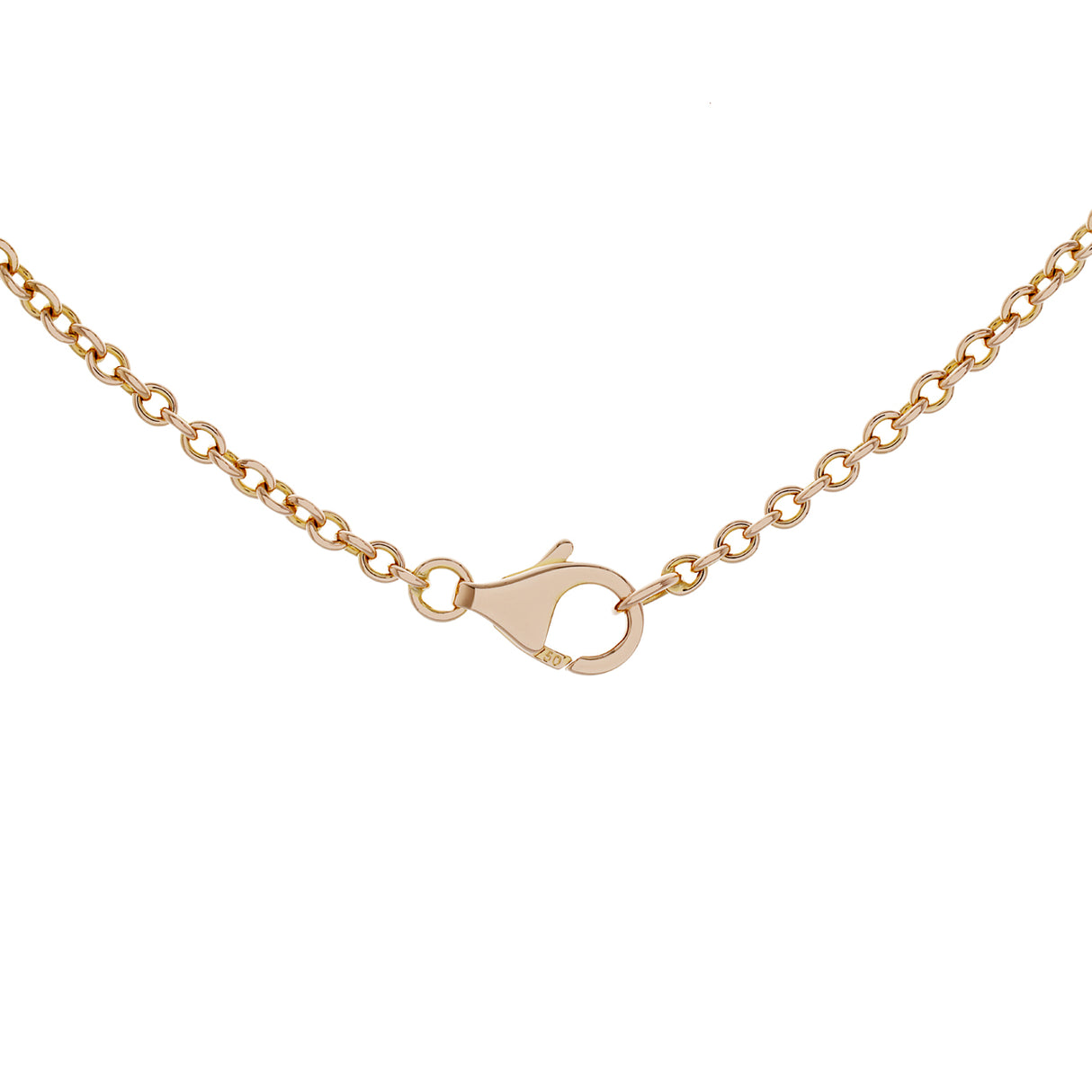 Cartier 18K Rose Gold Interlocking Love Pendant Designer Jewellery Cartier