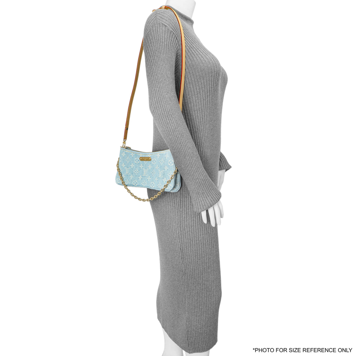 Louis Vuitton Monogram Denim Liv Pochette Handbags Louis Vuitton