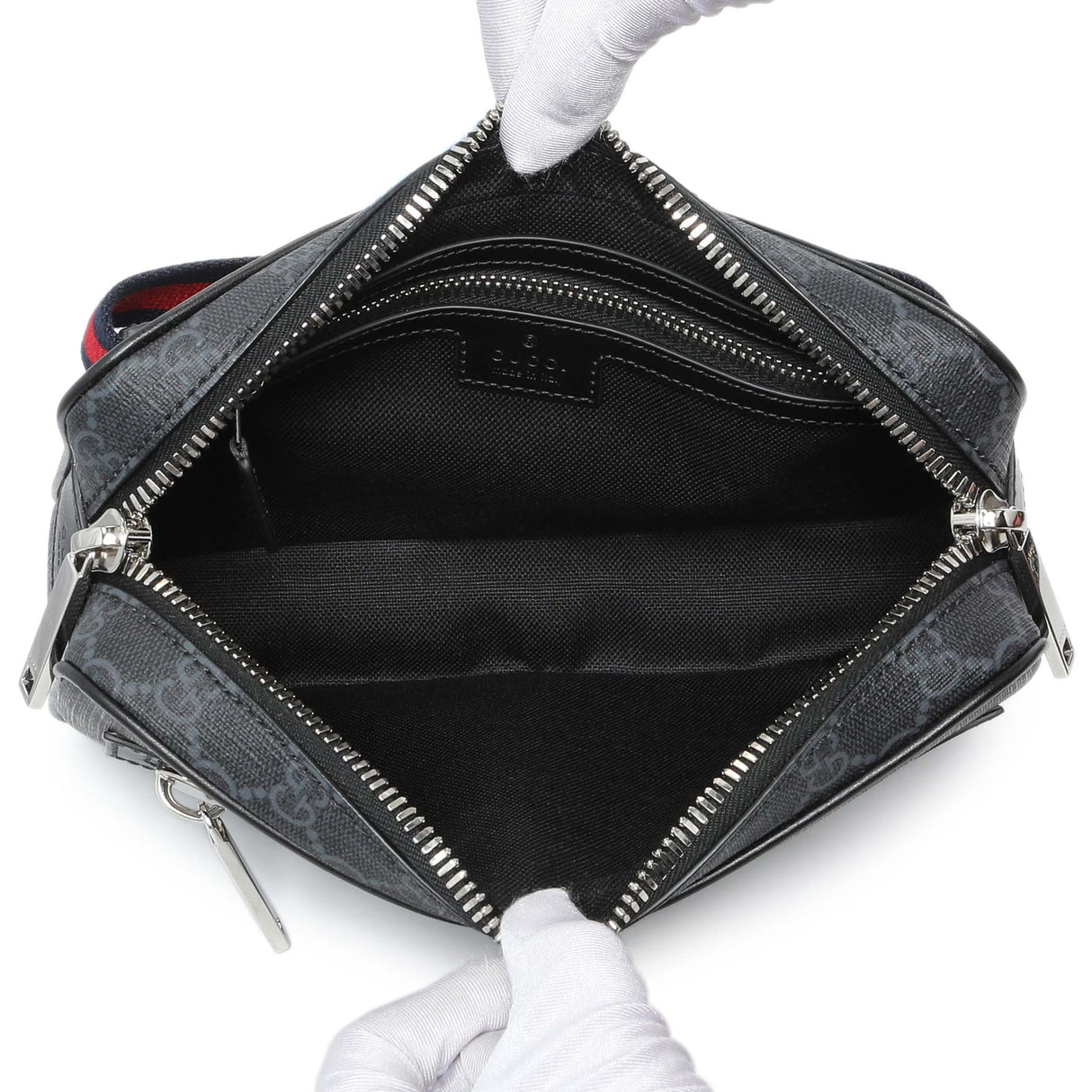 Gucci GG Supreme Monogram Web Belt Bag Handbags Gucci