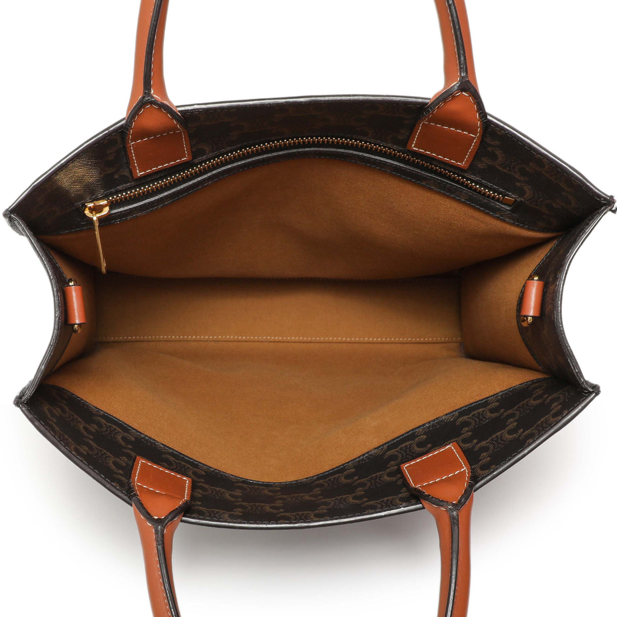 Celine Triomphe Canvas Small Vertical Cabas Handbags Celine