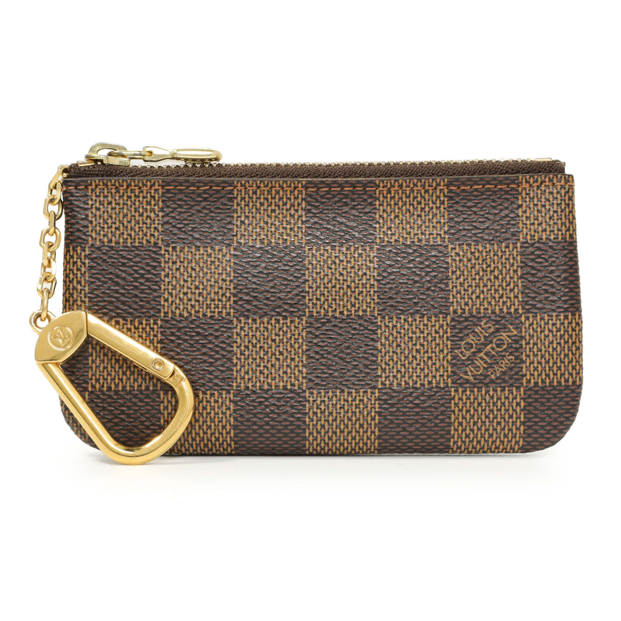 Louis Vuitton Damier Ebene Key Pouch Accessories Louis Vuitton