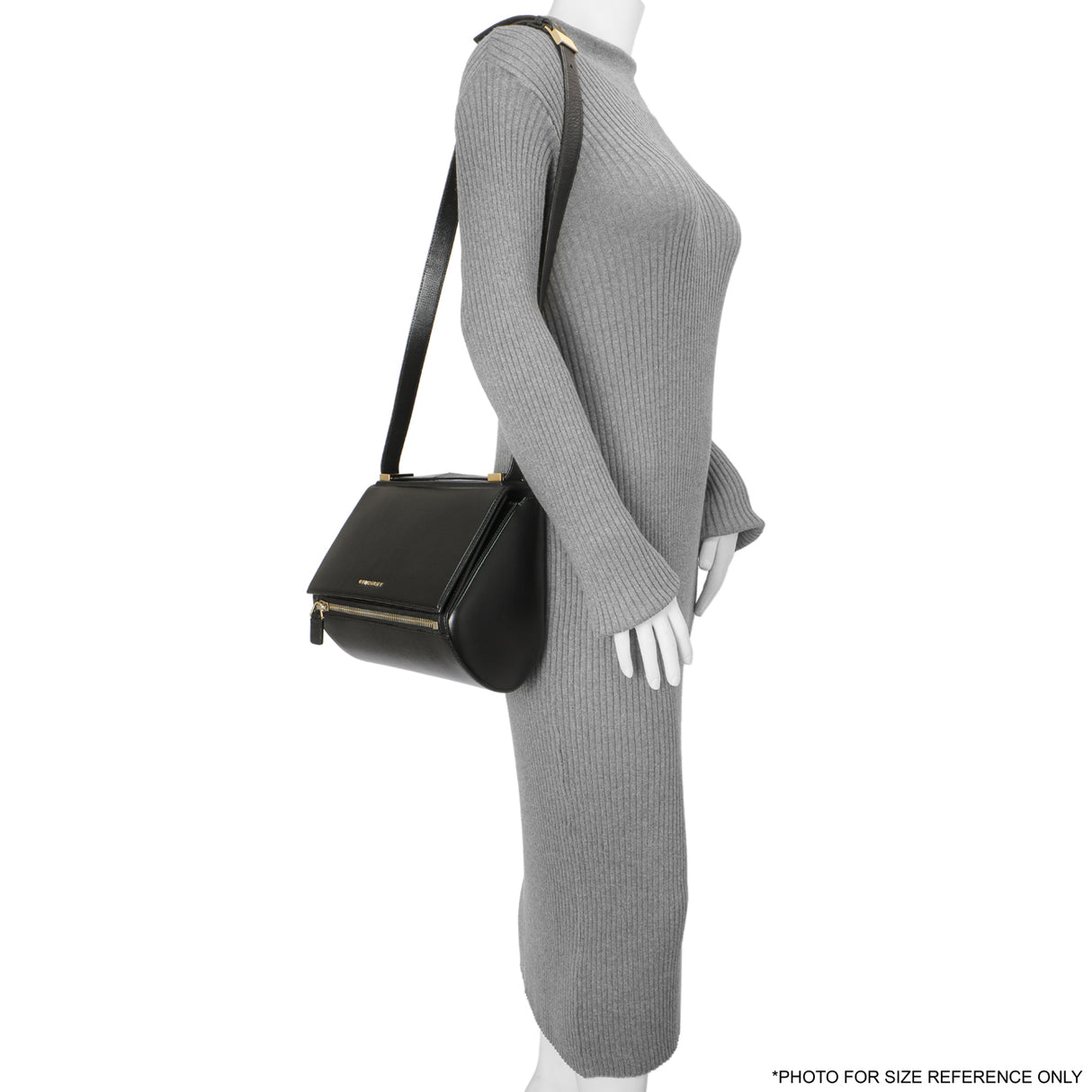 Givenchy Black Calfskin Medium Pandora Box Handbags Givenchy