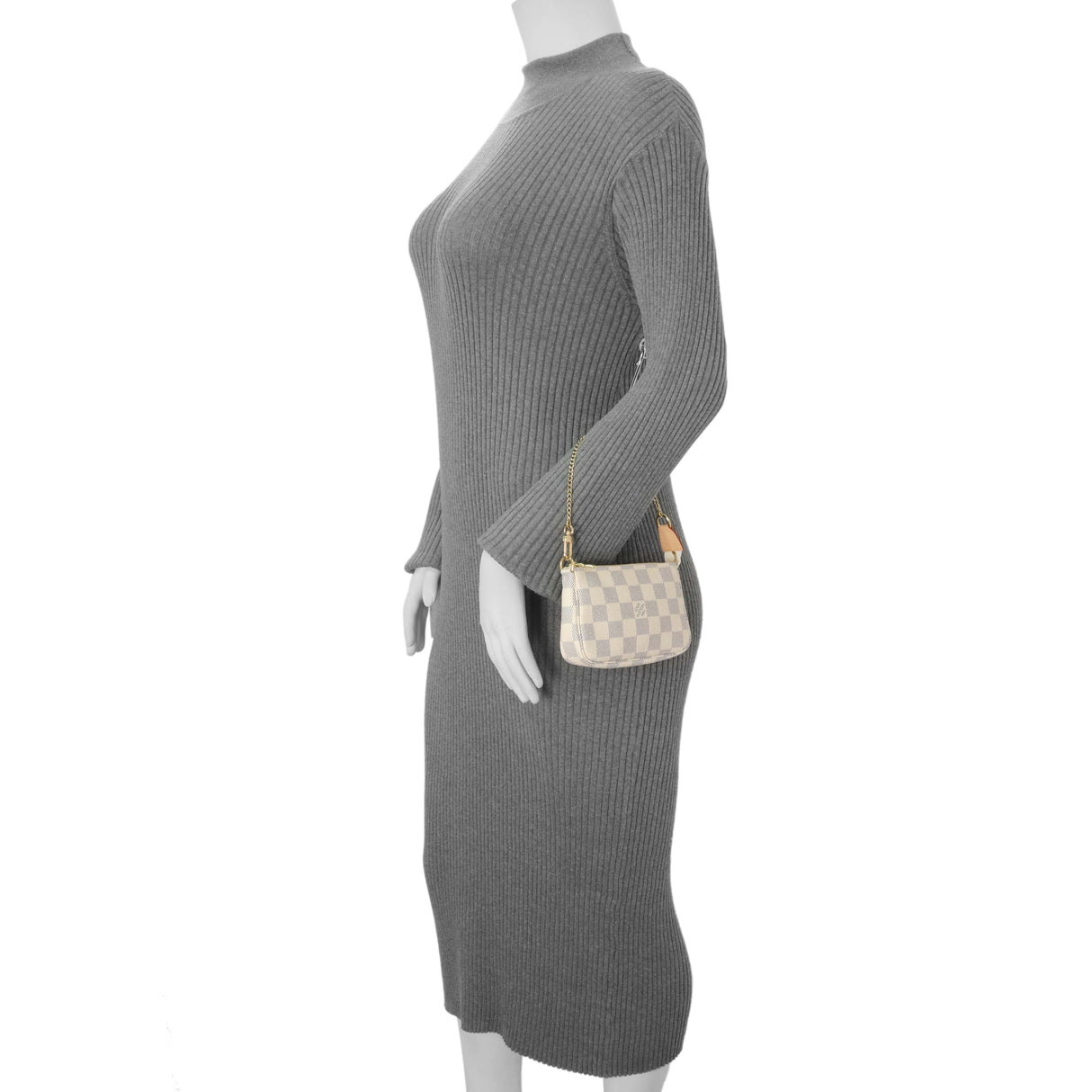 Louis Vuitton Damier Azur Mini Pochette Accessories Handbags Louis Vuitton