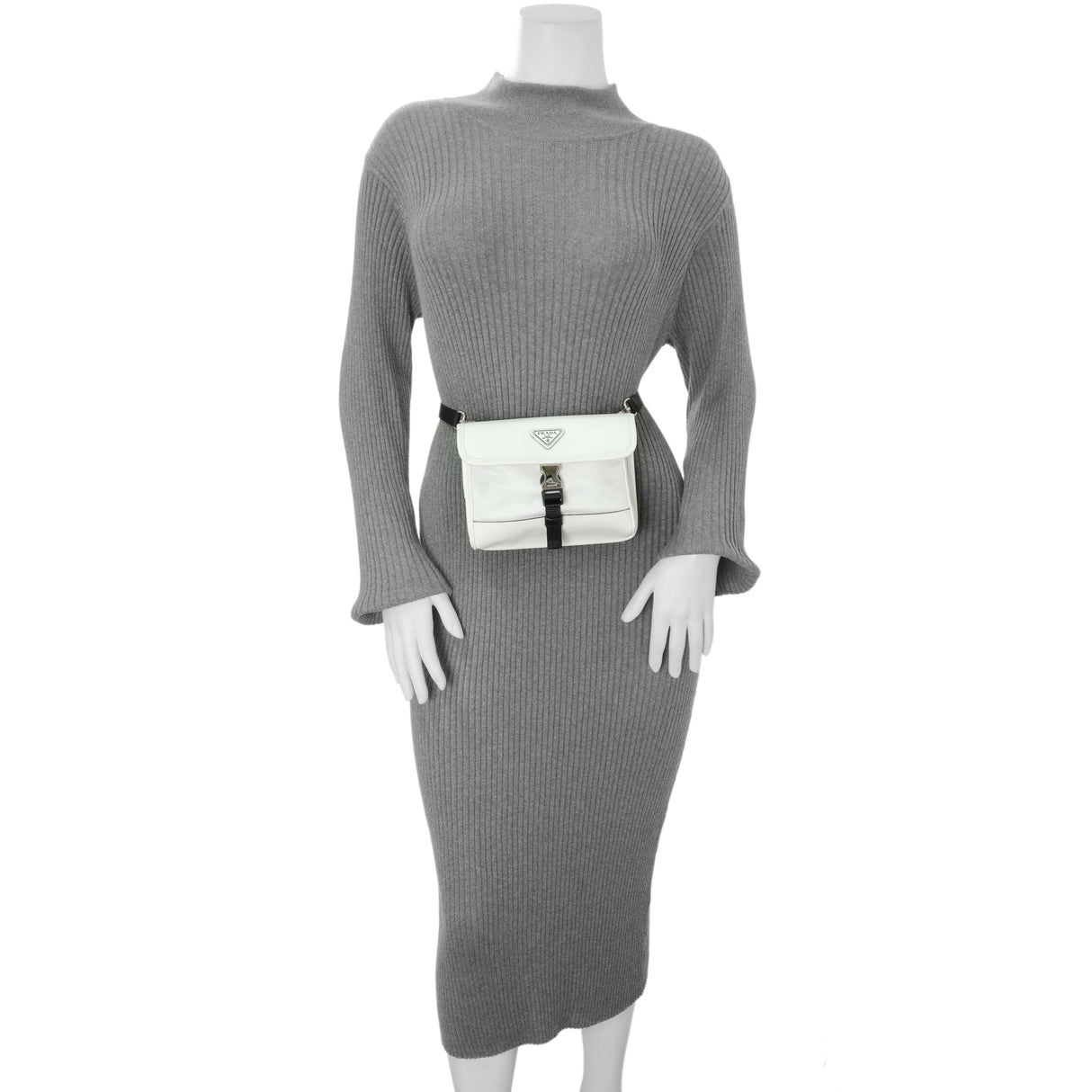 Prada White Re-Nylon Smartphone Case Handbags Prada