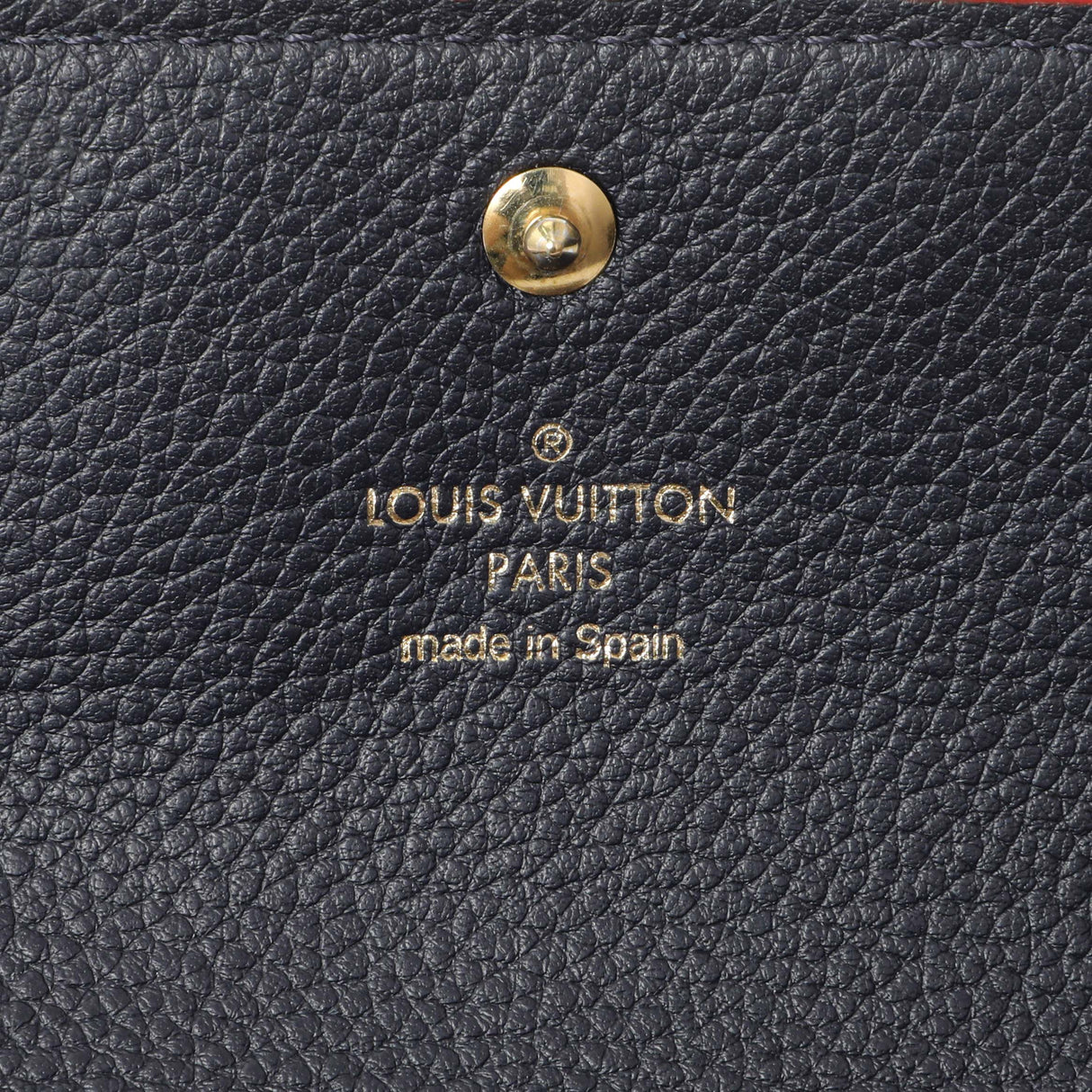 Louis Vuitton Marine Rouge Empreinte Pont-Neuf Wallet Accessories Louis Vuitton