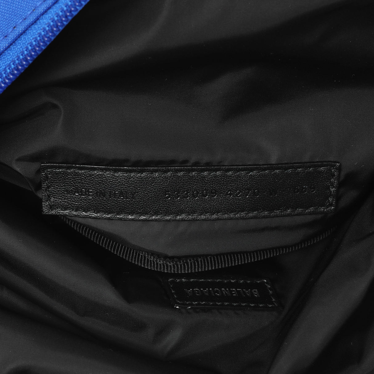 Balenciaga Electric Blue Sport Nylon Logo Wheel Belt Bag Handbags Balenciaga