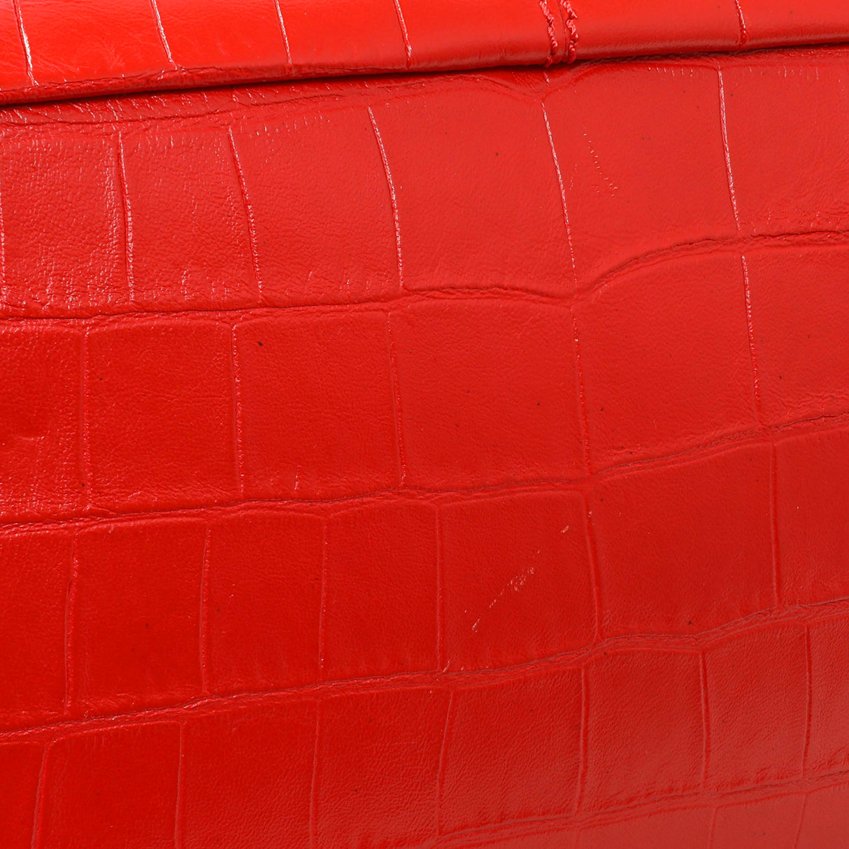 Givenchy Red Crocodile Embossed Calfskin North South Nightingale Handbags Givenchy