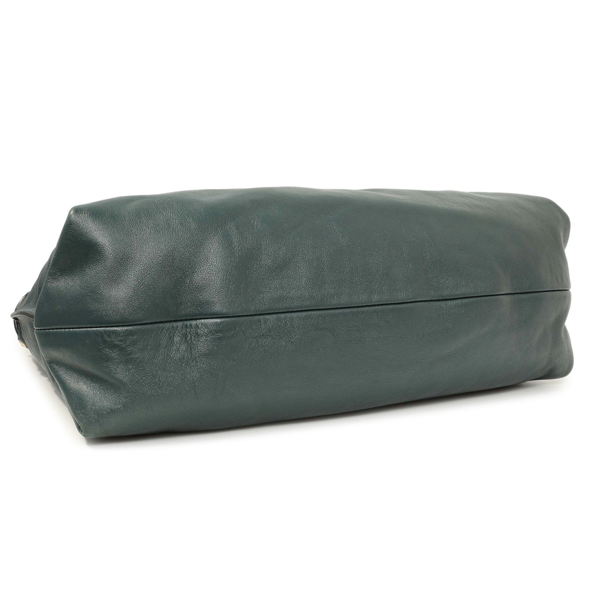 Salvatore Ferragamo Teal Calfskin Fanisa Gancini Hobo Handbags Salvatore Ferragamo