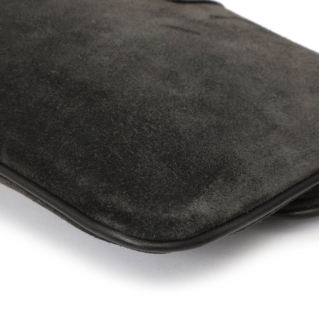 Louis Vuitton Black Suede Sofia Coppola Slim Clutch Handbags Louis Vuitton