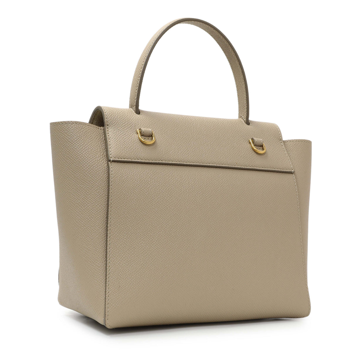 Celine Beige Grained Calfskin Nano Belt Bag