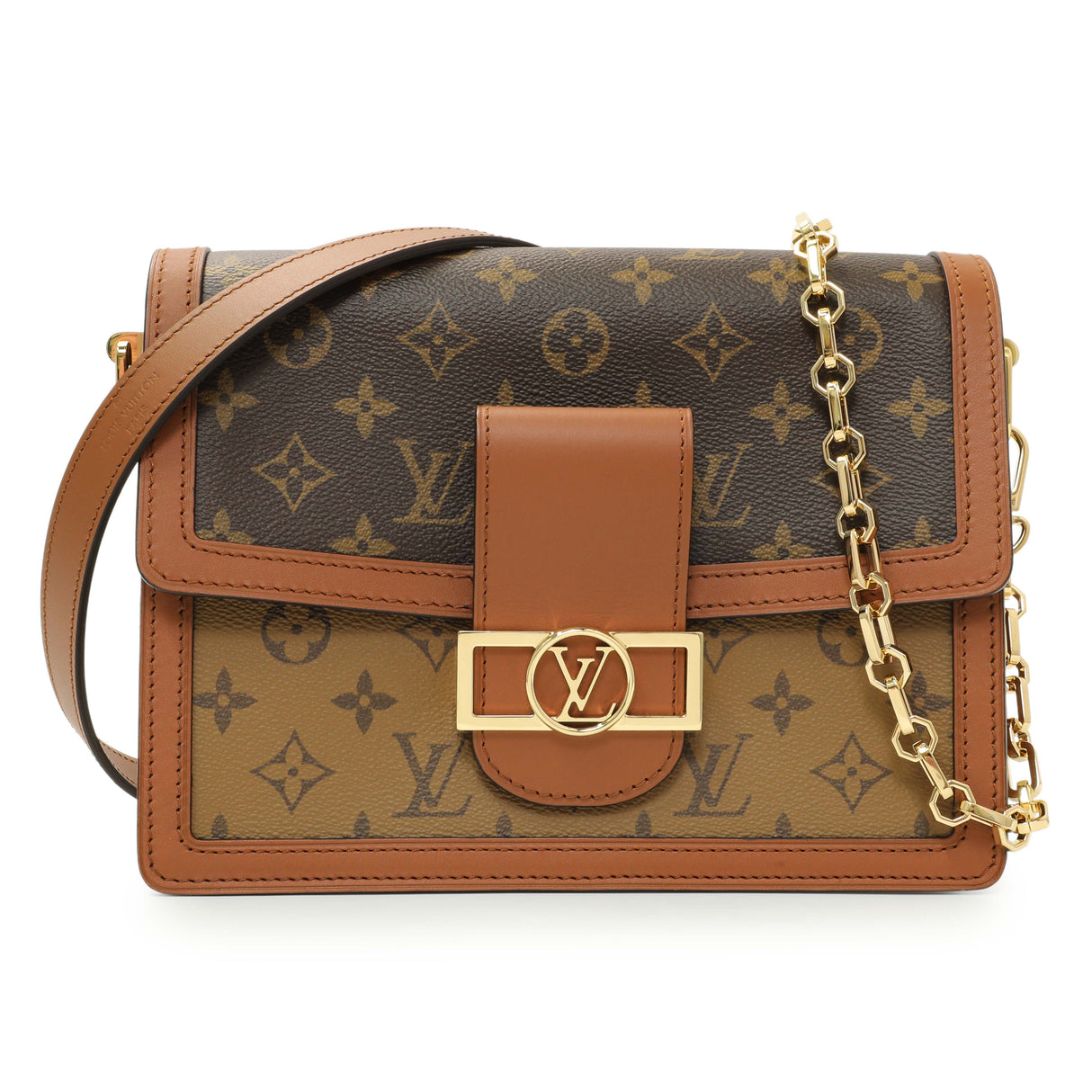 Louis Vuitton Monogram Reverse Dauphine MM Handbags Louis Vuitton