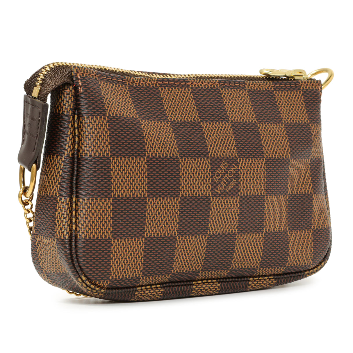 Louis Vuitton Damier Ebene Mini Pochette Accessories Handbags Louis Vuitton