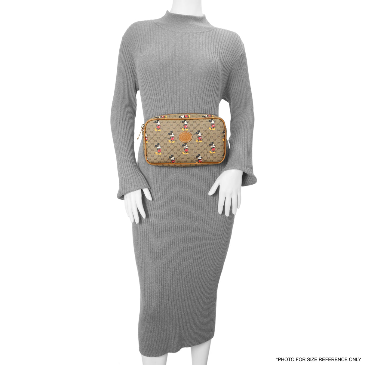 Gucci X Disney Mini Vintage GG Supreme Monogram Mickey Mouse Belt Bag Handbags Gucci