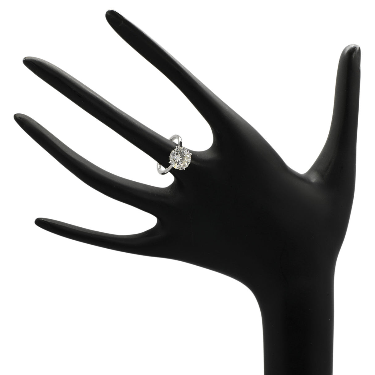 18K White Gold 3.23 Carat Diamond Ring Modaselle