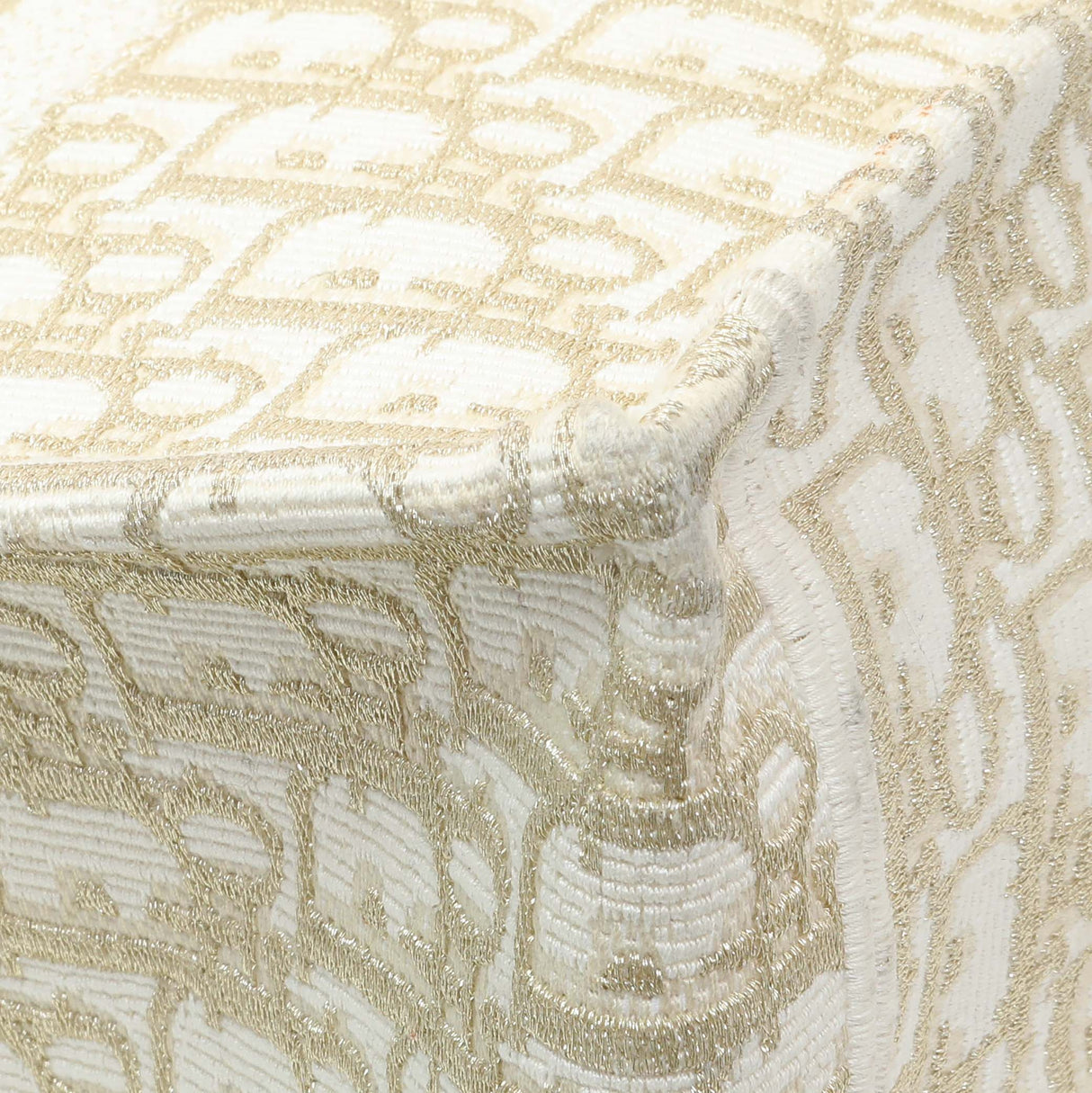 Christian Dior Gold Oblique Medium Book Tote Handbags Christian Dior