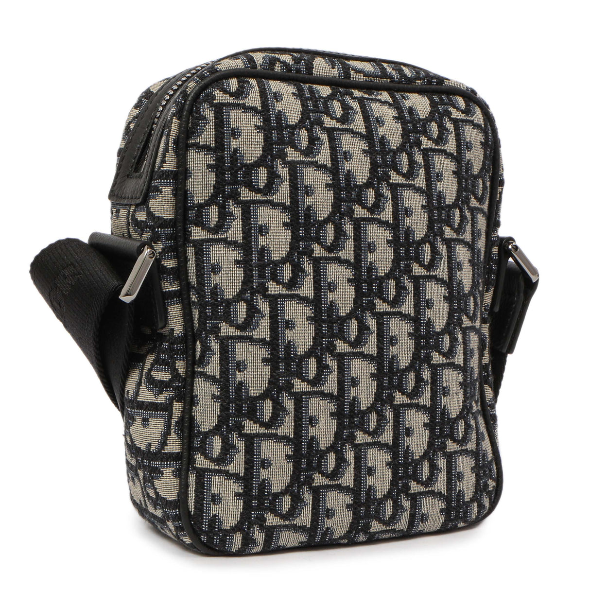 Christian Dior Blue Oblique Messenger Pouch Handbags Christian Dior