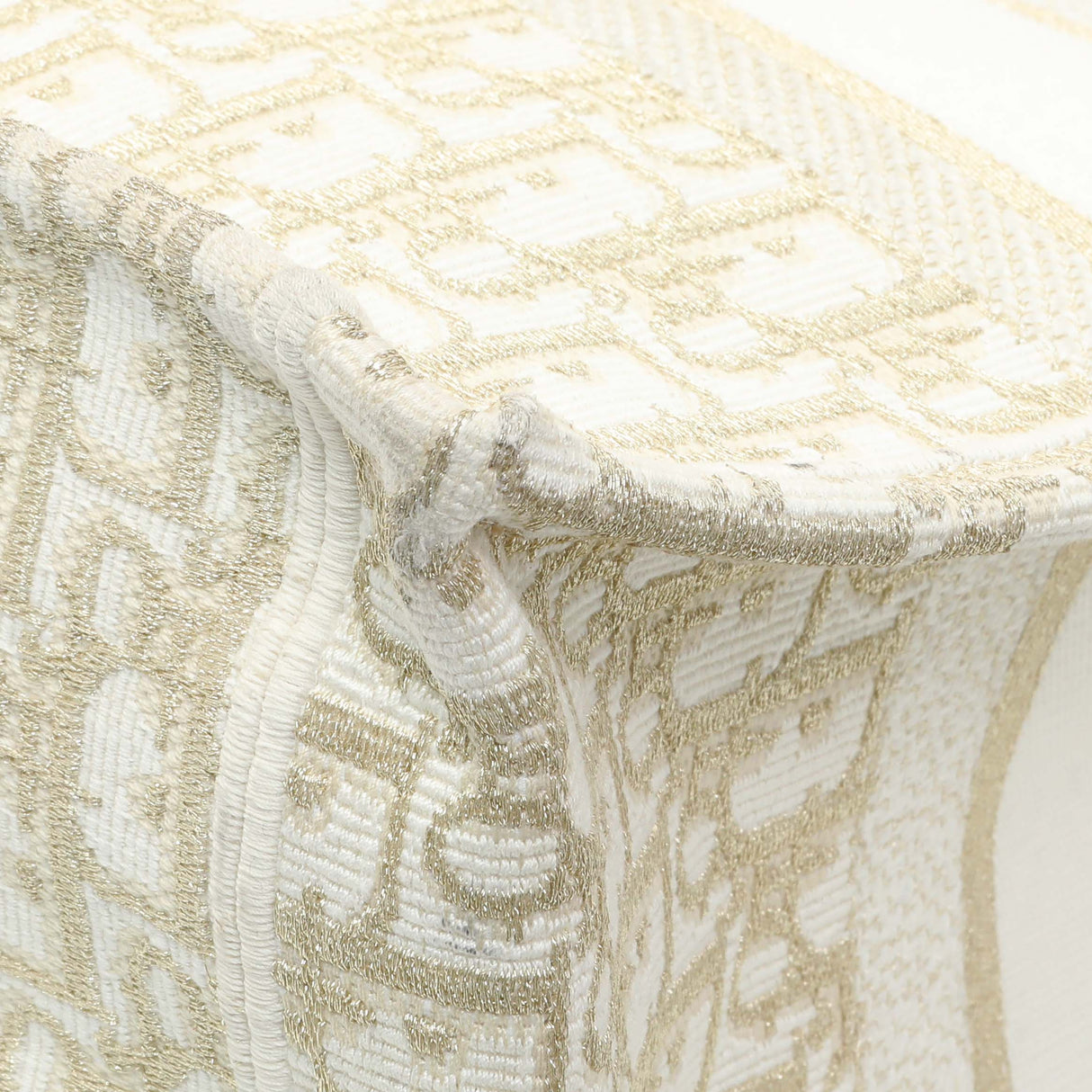 Christian Dior Gold Oblique Medium Book Tote Handbags Christian Dior