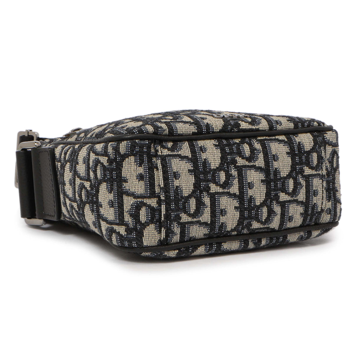 Christian Dior Blue Oblique Messenger Pouch Handbags Christian Dior