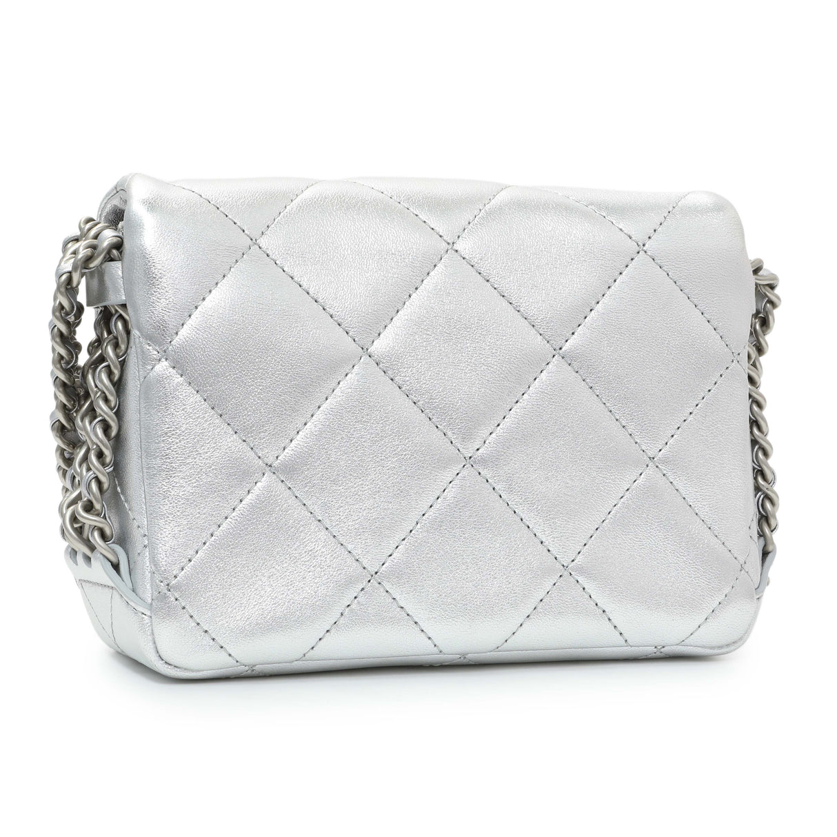 Chanel Mini Chain Rows Flap Bag