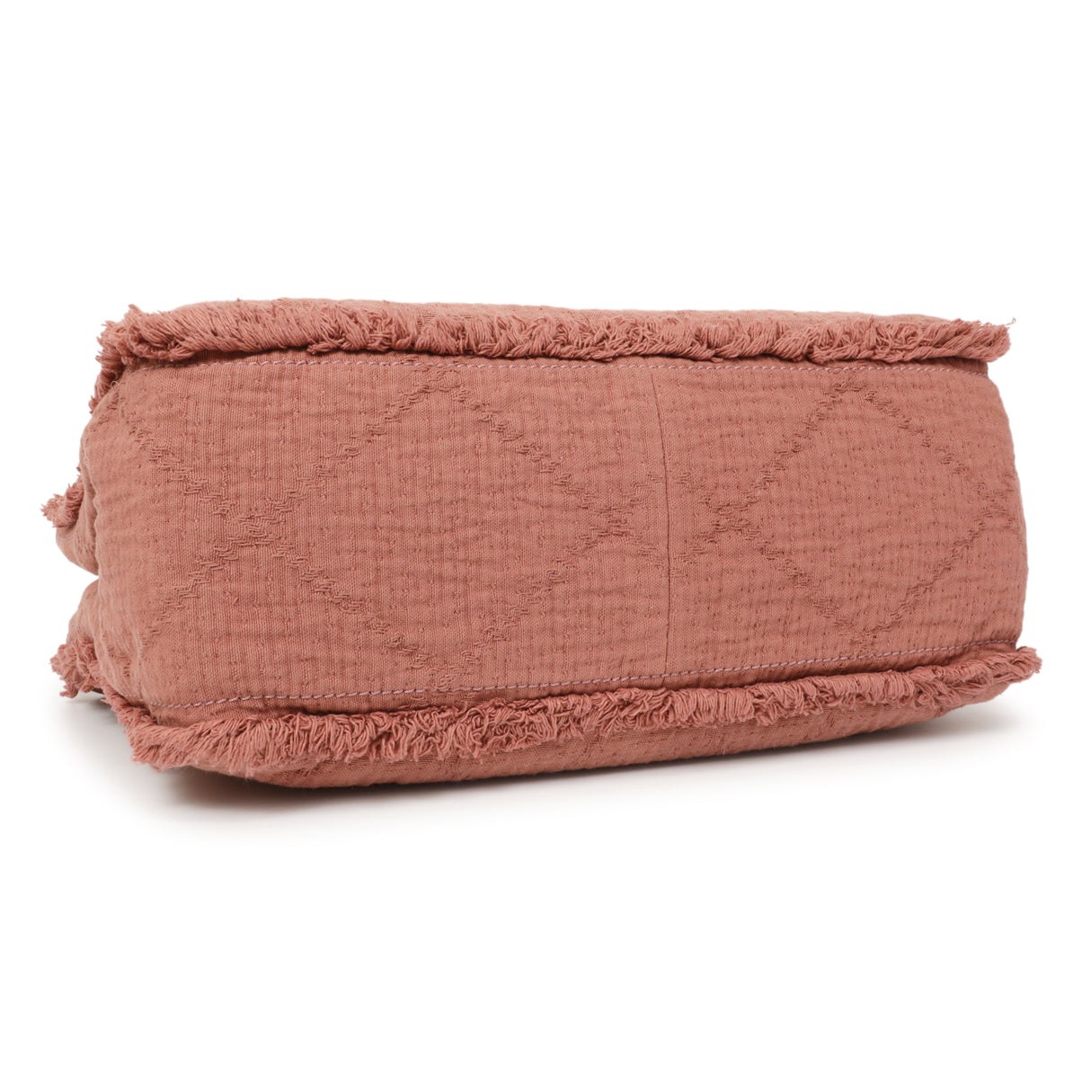 Chanel Pink Canvas Double Face Tote Handbags Chanel