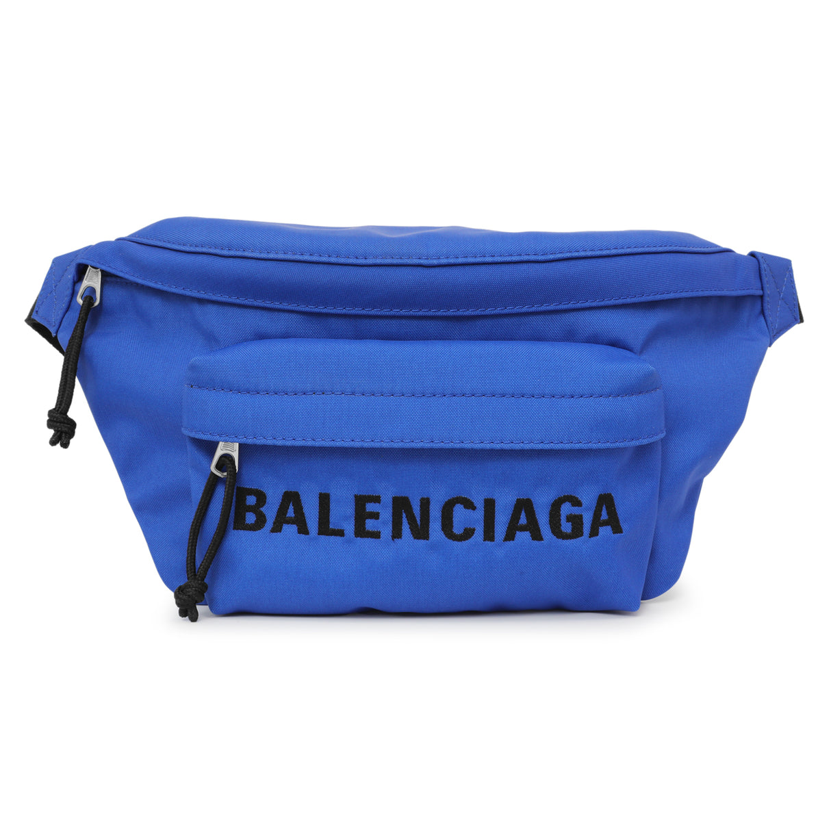 Balenciaga Electric Blue Sport Nylon Logo Wheel Belt Bag Handbags Balenciaga