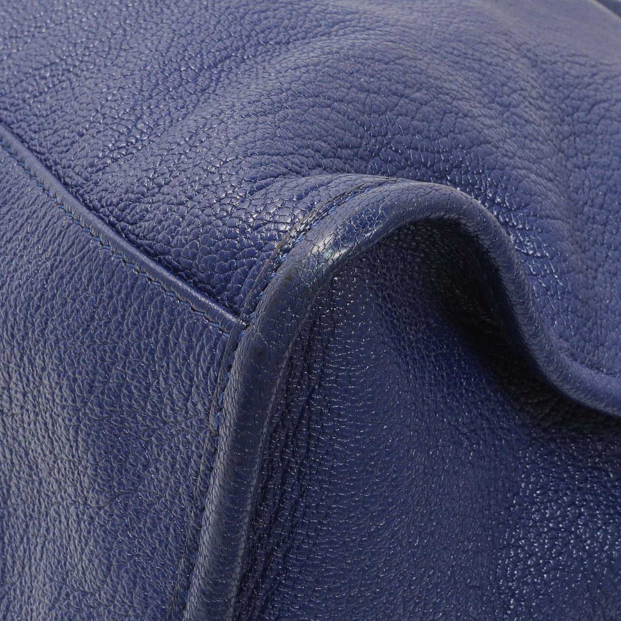 Balenciaga Bleu Nuit Chevre Metallic Edge City Handbags Balenciaga