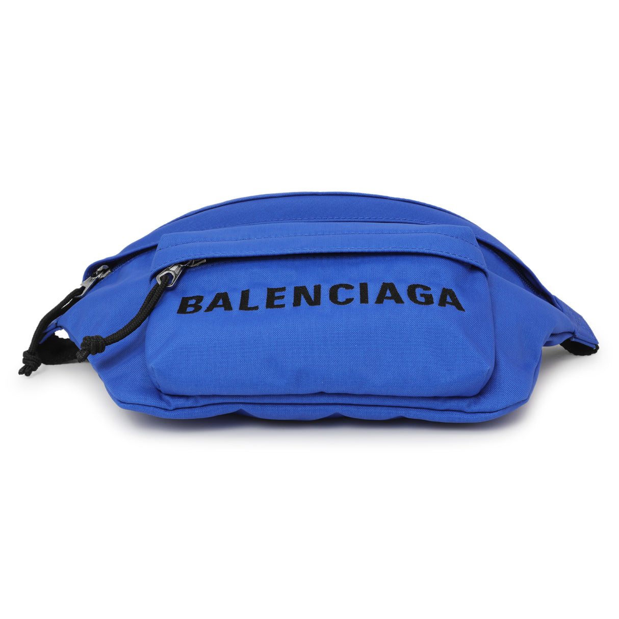 Balenciaga Electric Blue Sport Nylon Logo Wheel Belt Bag Handbags Balenciaga