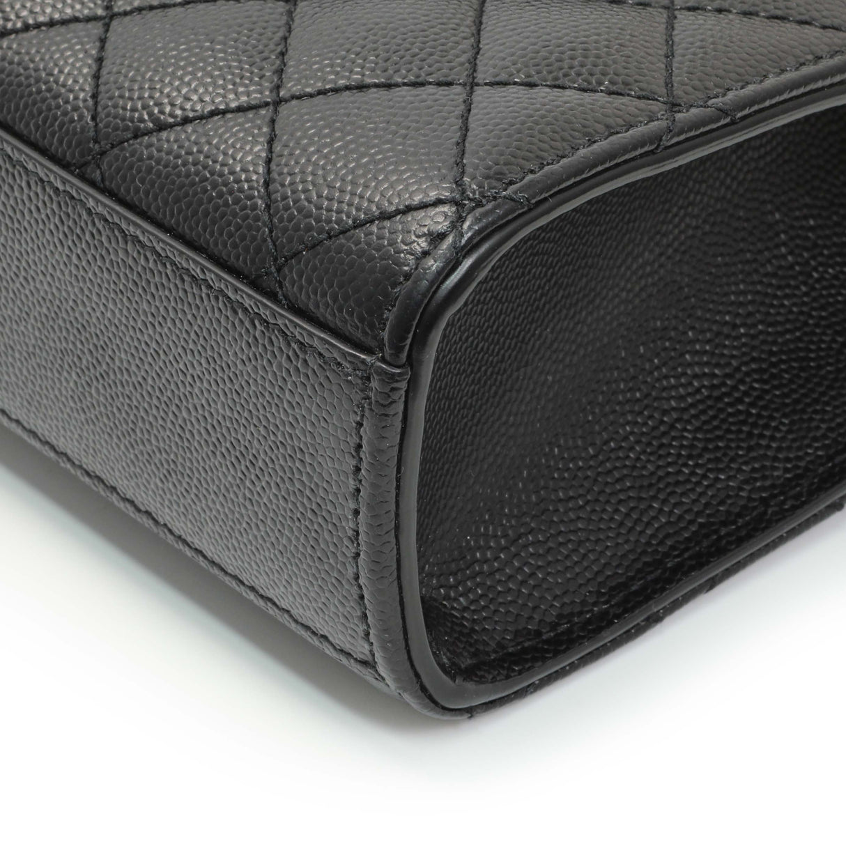 Saint Laurent Grain De Poudre Textured Mixed Matelasse Triquilt Medium Monogram Satchel Handbags Saint Laurent