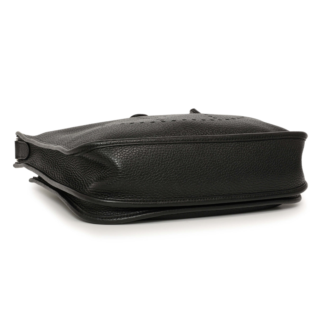 Hermes Black Clemence Evelyne III PM Handbags Hermes