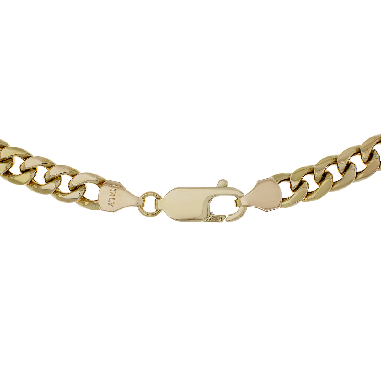 10K Yellow Gold Curb Chain Fine Jewellery Modaselle