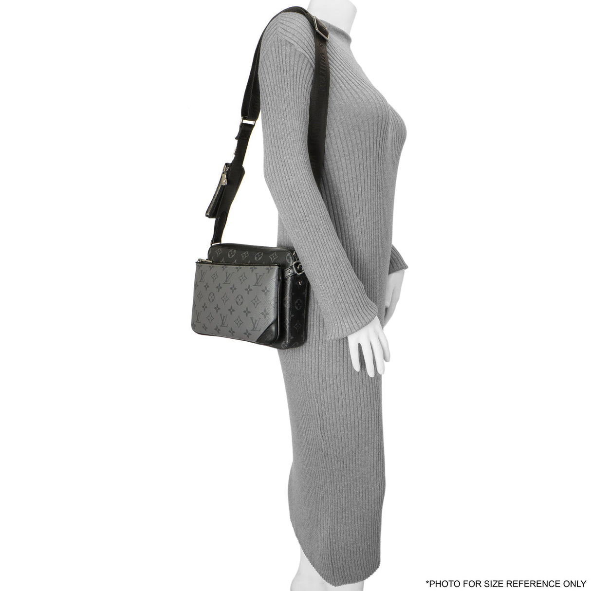 Louis Vuitton Monogram Eclipse Reverse Trio Messenger Handbags Louis Vuitton