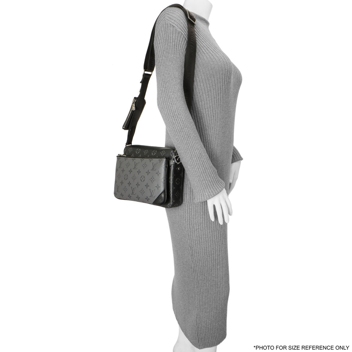 Louis Vuitton Monogram Eclipse Reverse Trio Messenger Handbags Louis Vuitton