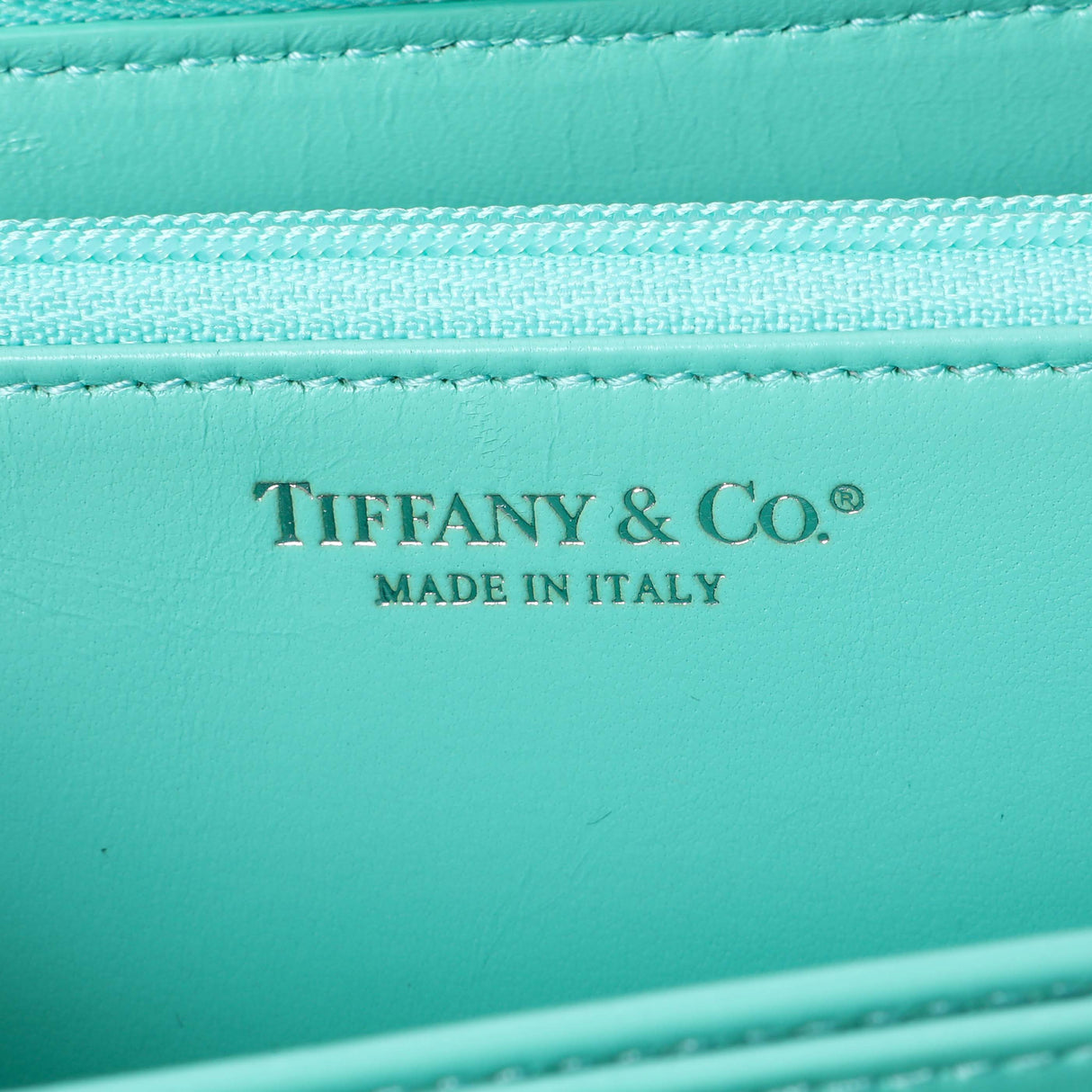 Tiffany & Co. Blue Leather Continental Wallet Accessories Tiffany and Co